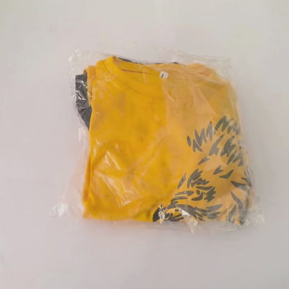 LION Printed Yellow Tracksuit Sweatshirt & Trouser | Warm & Comfortable Winter Wear