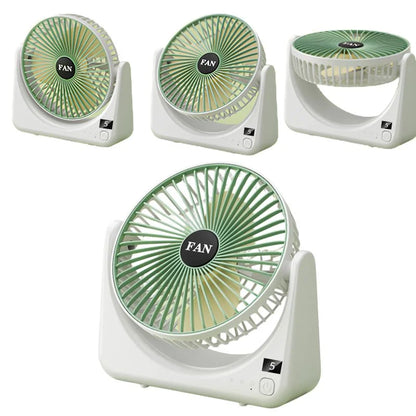 Circular Rechargeable Desktop Fan