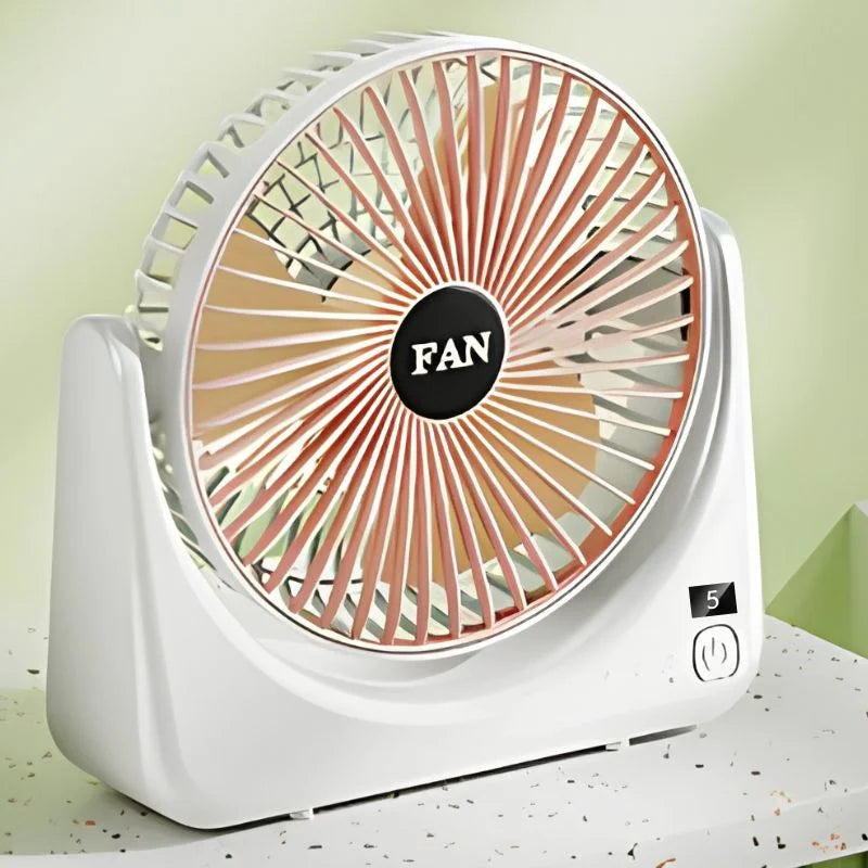 Circular Rechargeable Desktop Fan