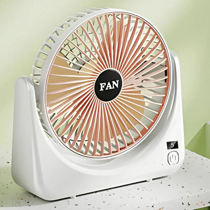 Circular Rechargeable Desktop Fan